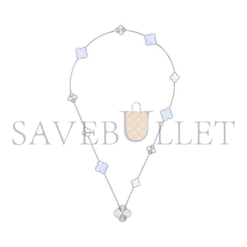 V*n Cl**f arpels magic alhambra transformable long necklace, 15 motifs vcarpgv000